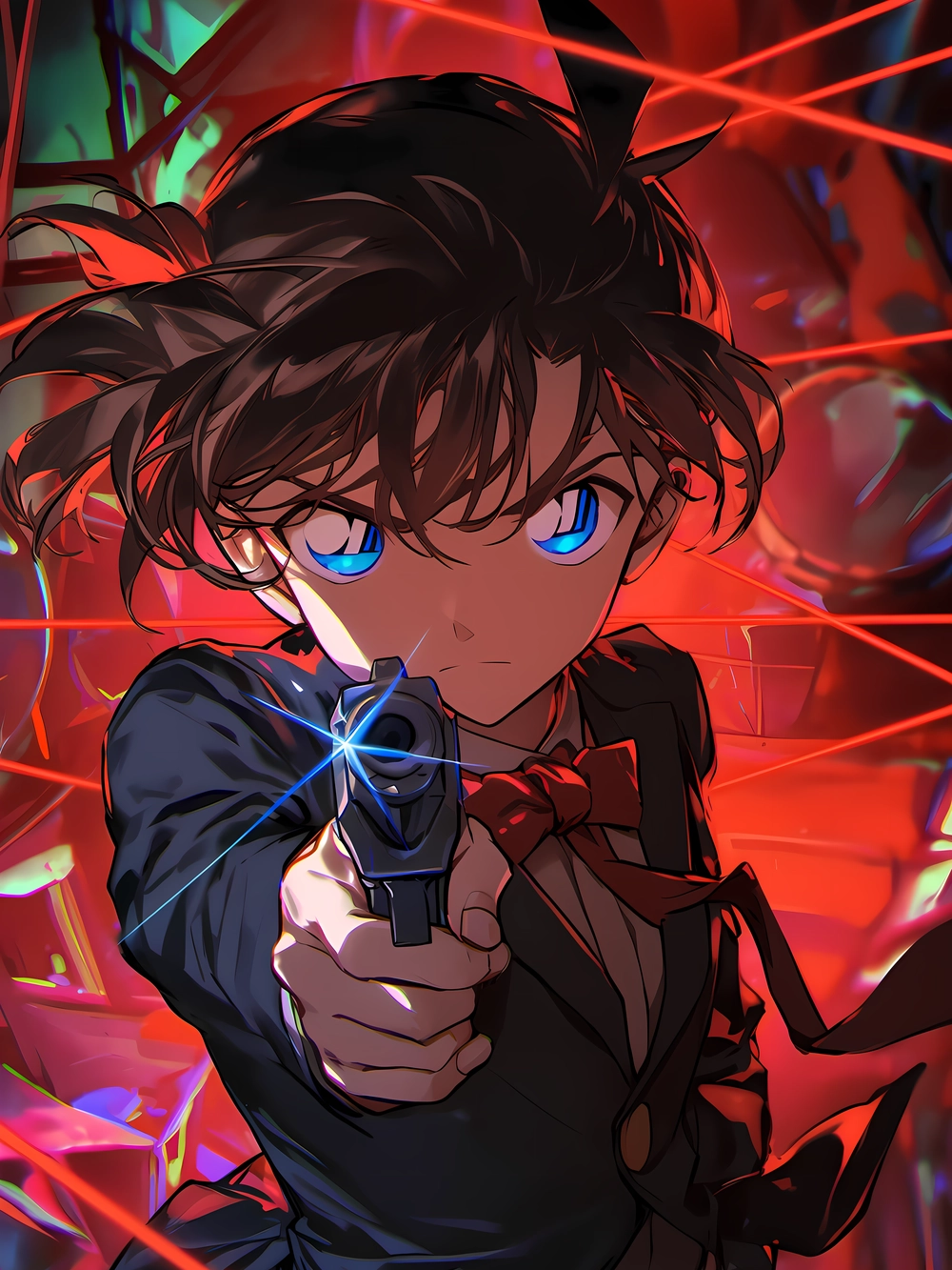 ảnh conan ngầu phá án 