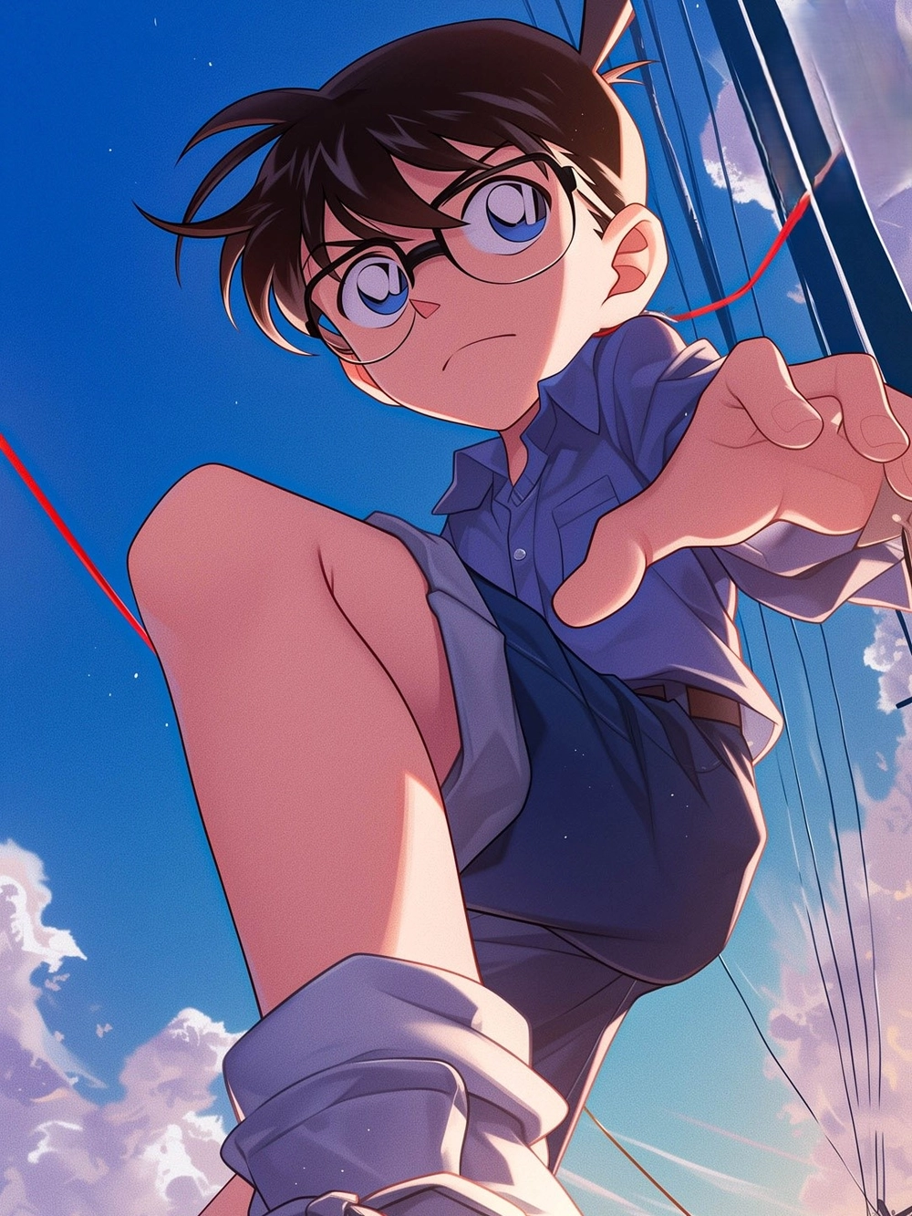 ảnh conan suy luận trinh thám 