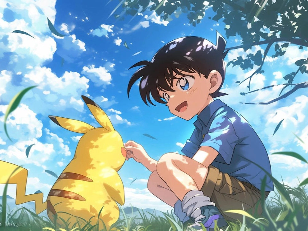 ảnh kudo shinichi mặc đồ học sinh 