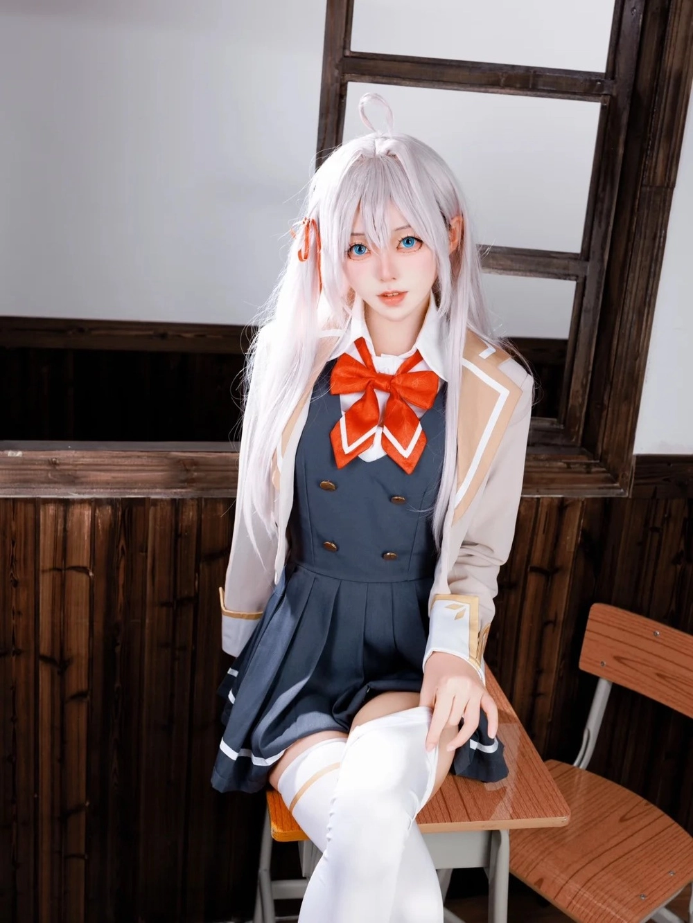 hình ảnh cosplay arya hóa trang 