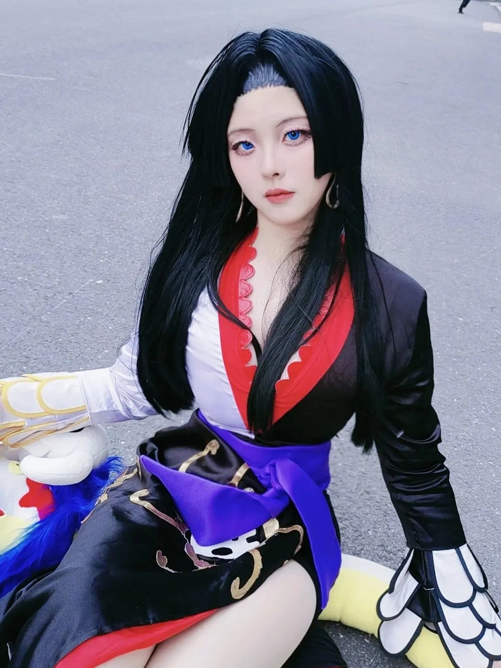 ảnh cosplay hancock boa
