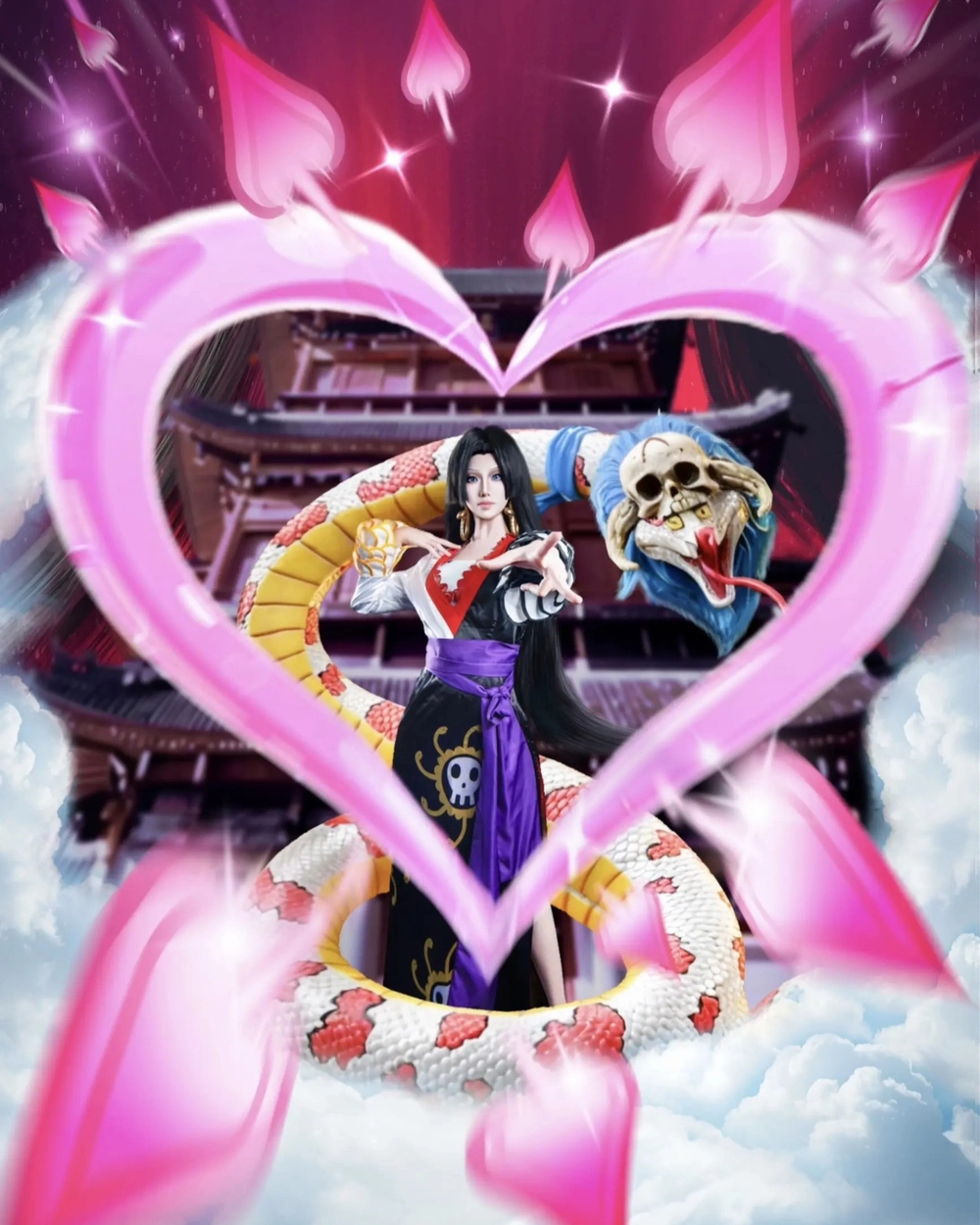boa hancock cosplay tạo hình chuẩn