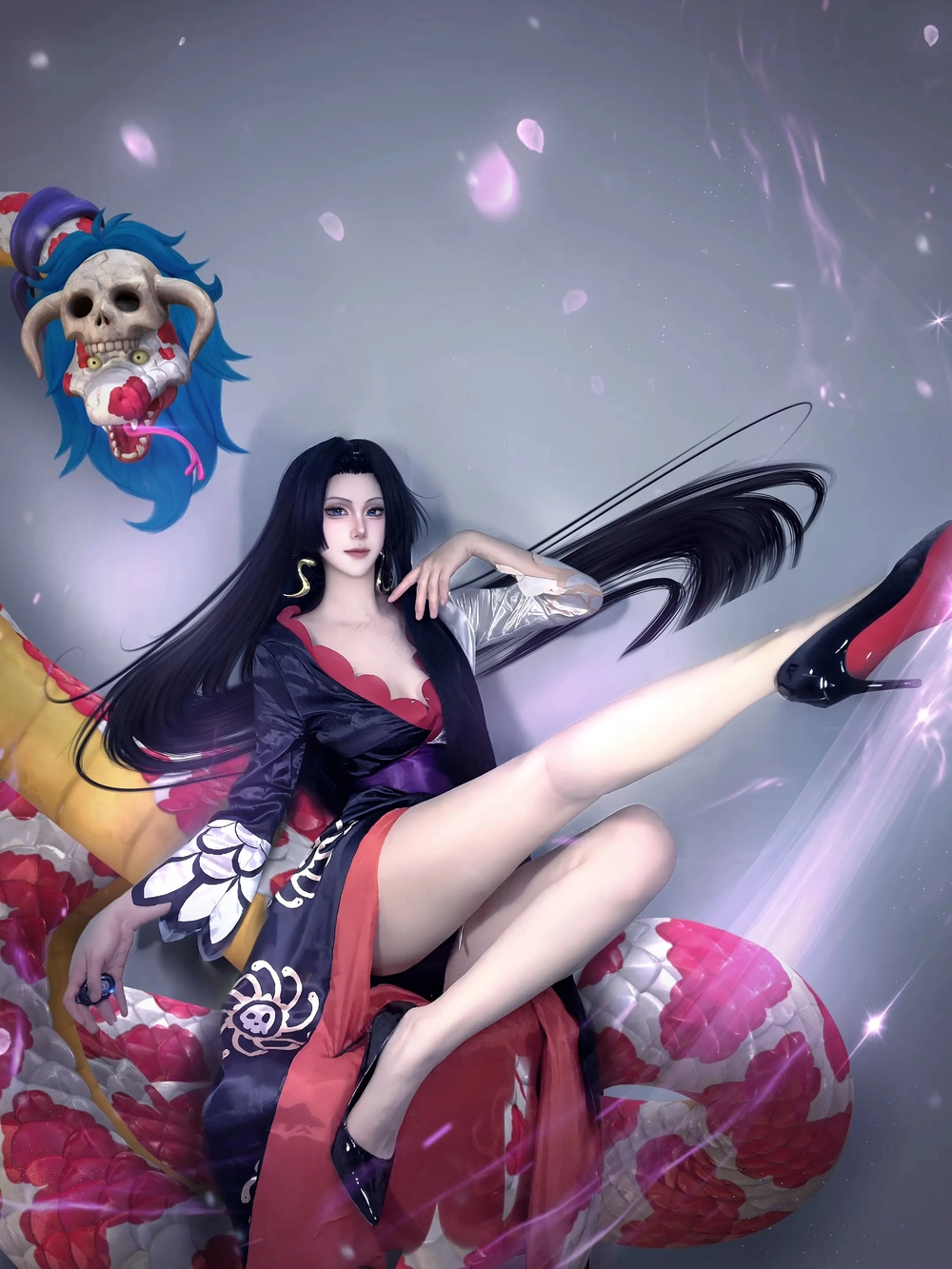 one piece boa hancock cosplay