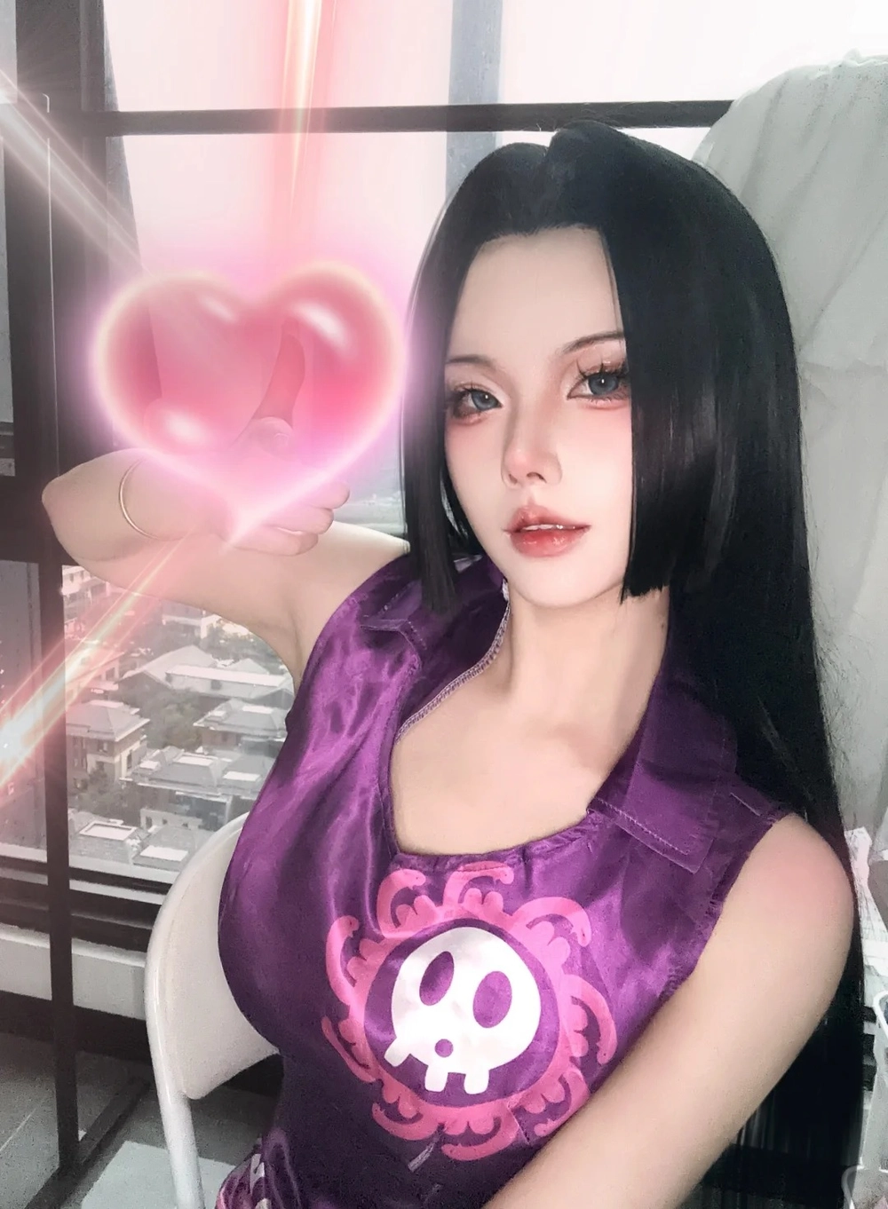 cosplay boa hancock chất như phim