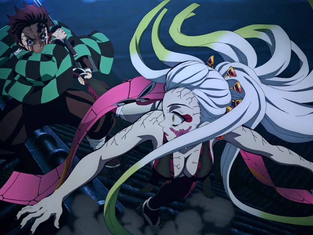 ảnh Daki đang chiến đấu 