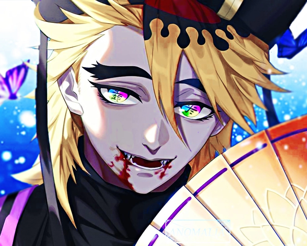 ảnh Douma ngầu ánh mắt lạnh lẽo 