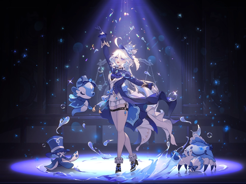 ảnh furina đẹp lung linh 