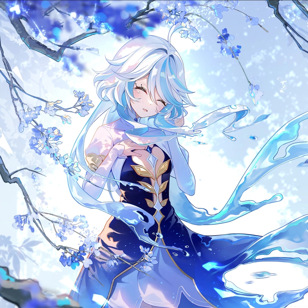 ảnh furina genshin làm hình nền 