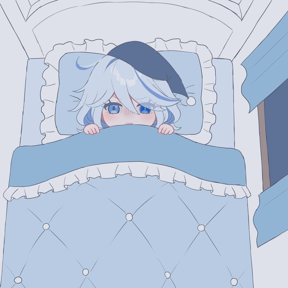 ảnh furina cute trong genshin impact 