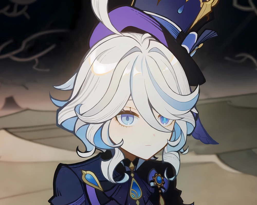 ảnh furina 4k full HD cho hình nền 