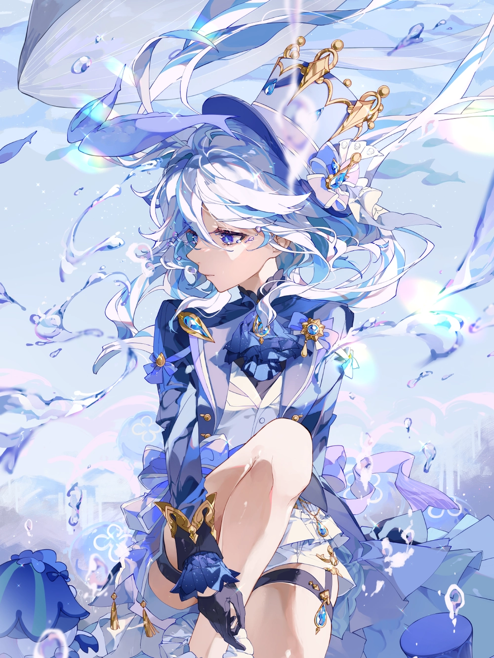 ảnh furina genshin chất lượng HD 