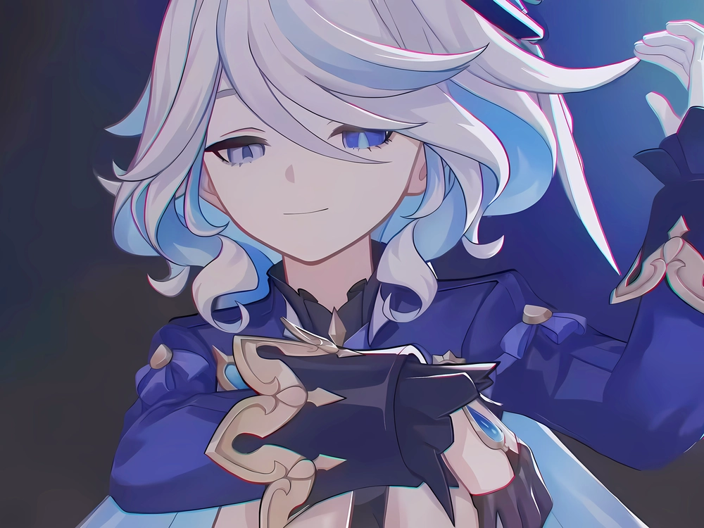 hình ảnh furina khóc