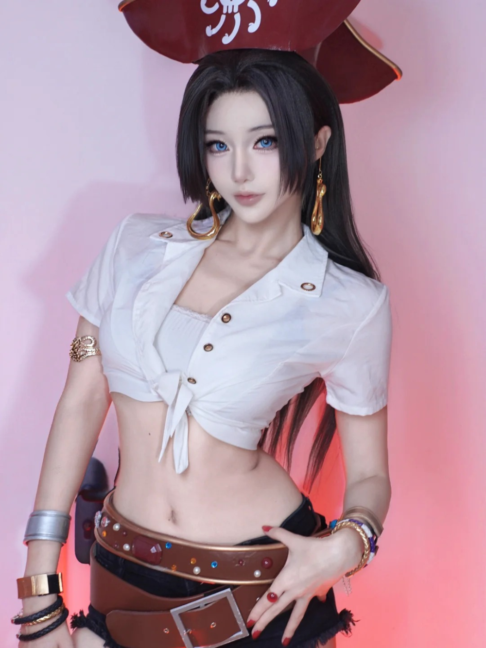 ảnh gái cosplay boa hancock 10