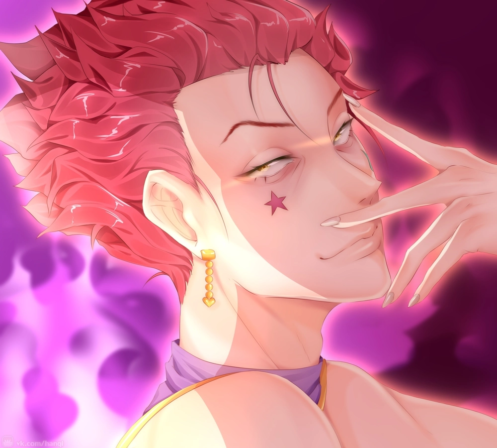 hisoka anime phong cách đáng sợ 