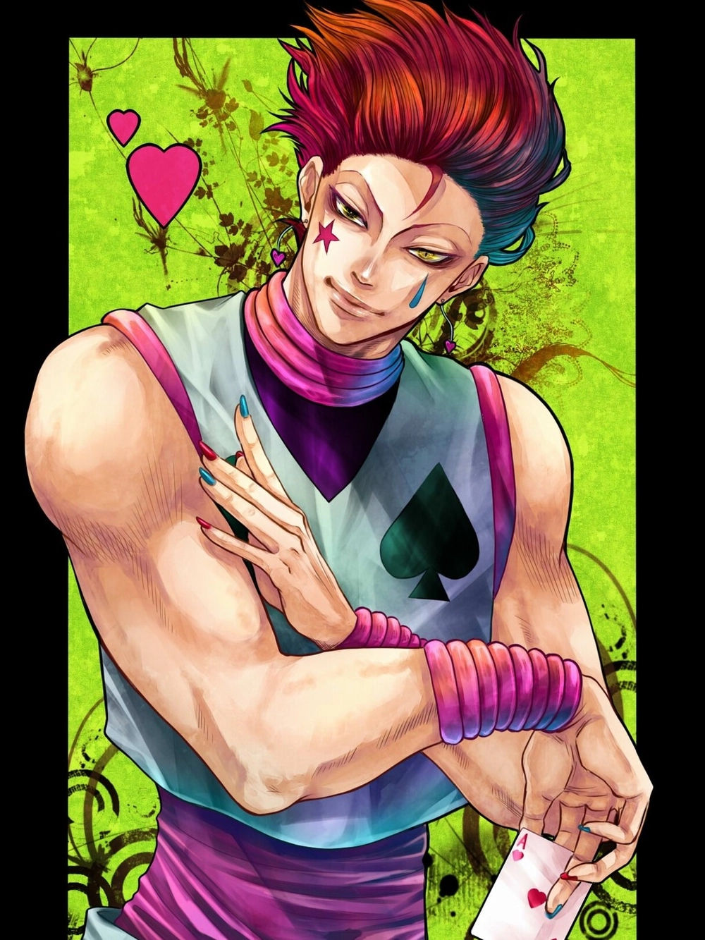 ảnh hisoka ngầu như sát thủ 