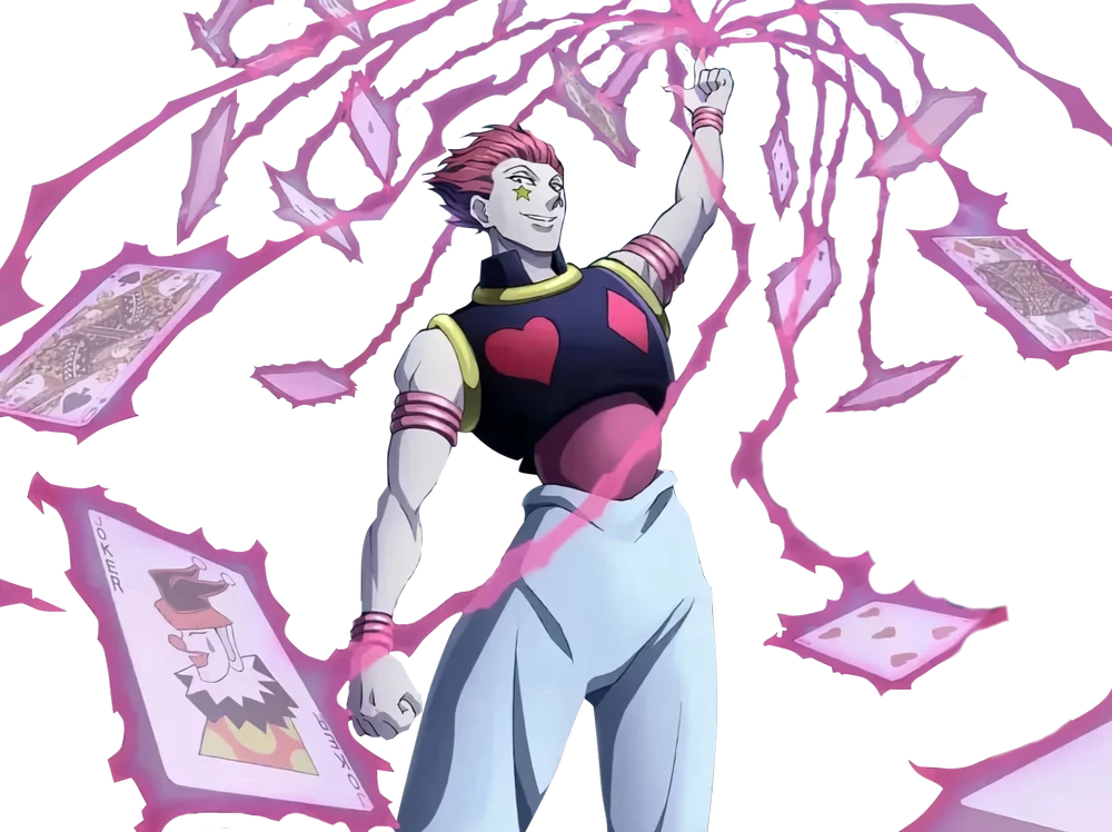 hisoka hxh sử dụng thẻ bài chiến đấu 