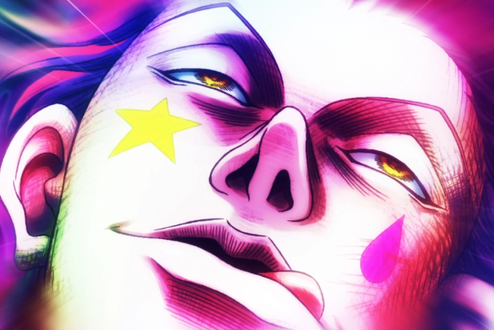 ảnh hisoka cận mặt