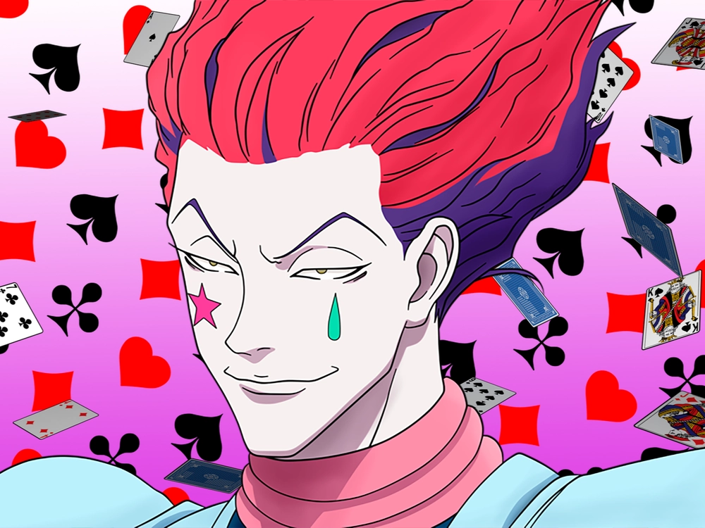 ảnh hisoka hunter phiên bản fanart đẹp 