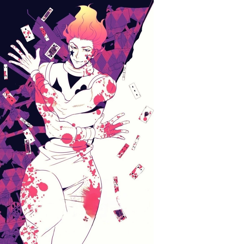 hisoka hunter x hunter trong trận với chrollo 