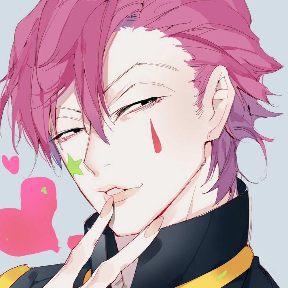 hisoka anime biểu cảm kỳ dị 