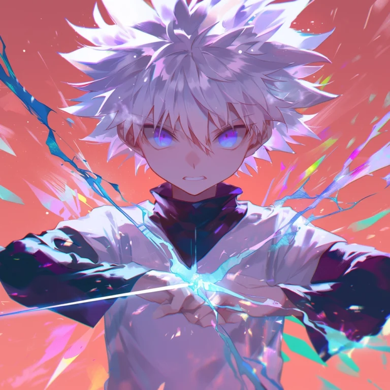 ảnh đẹp anime killua chibi cute dễ thương