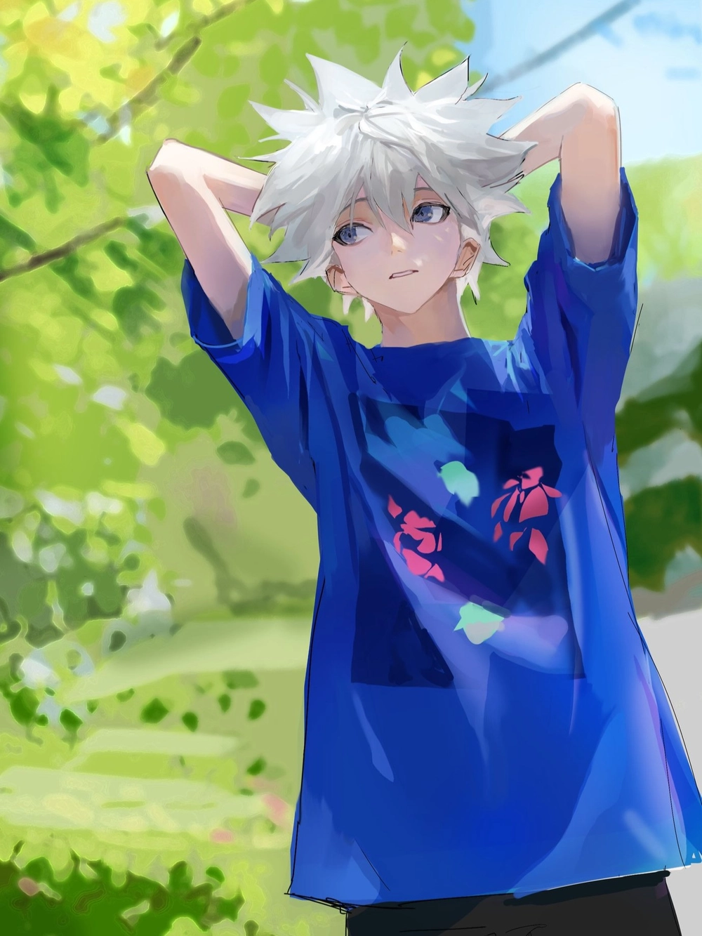 ảnh killua đẹp mê ly