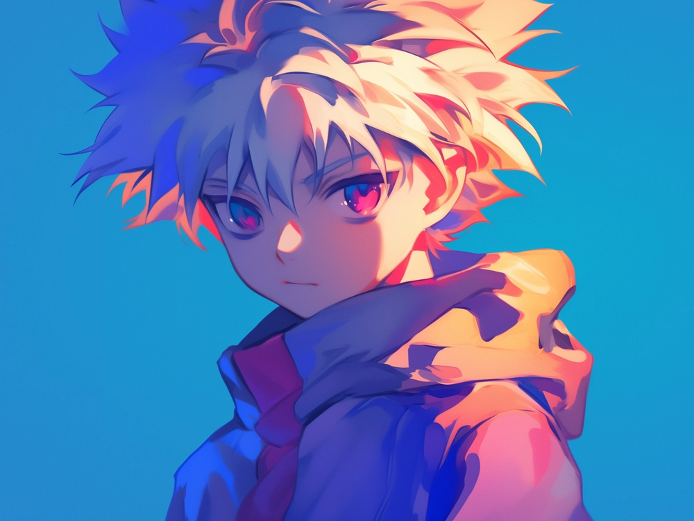 anime killua cute hình đẹp