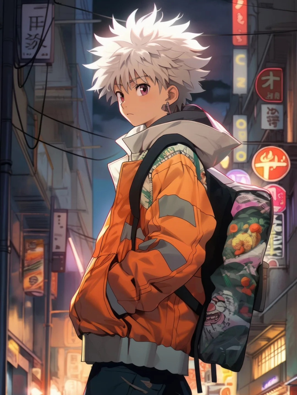 ảnh killua ngầu 6