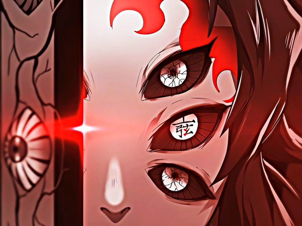 ảnh kokushibou tạo hình anime 4k 