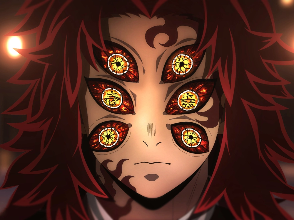 ảnh kokushibou ngầu anime buồn 