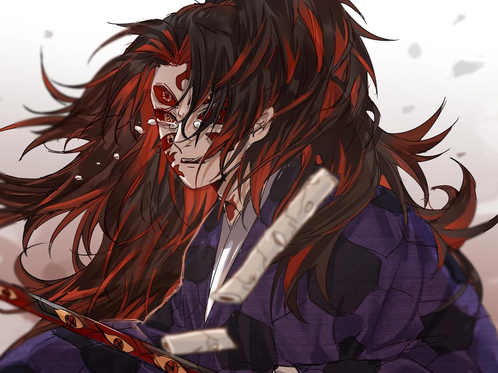 hình kokushibou anime đẹp 