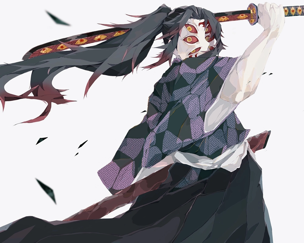 ảnh kokushibou trong trận chiến anime 