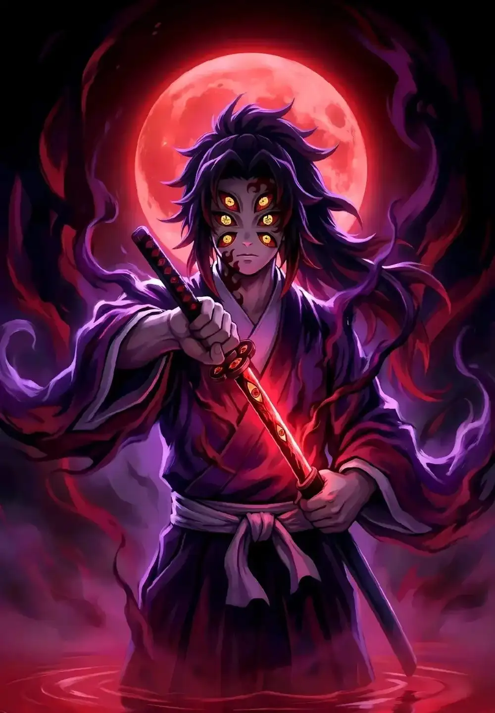 ảnh kokushibou ngầu