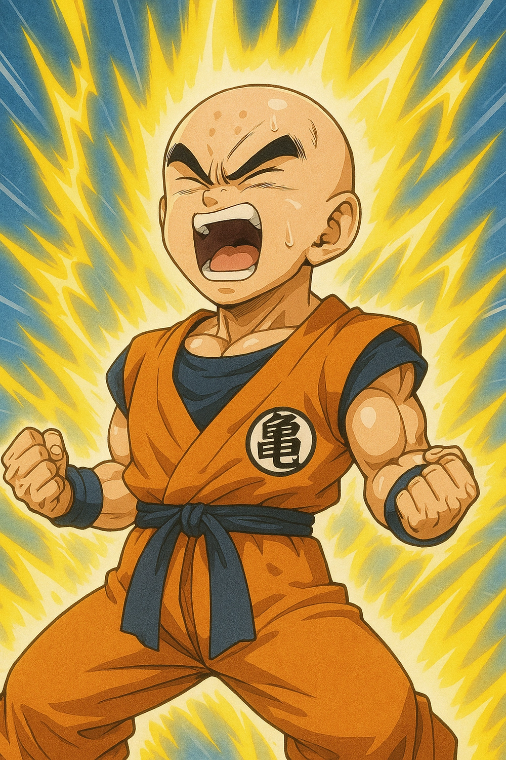 ảnh krillin biểu cảm hài