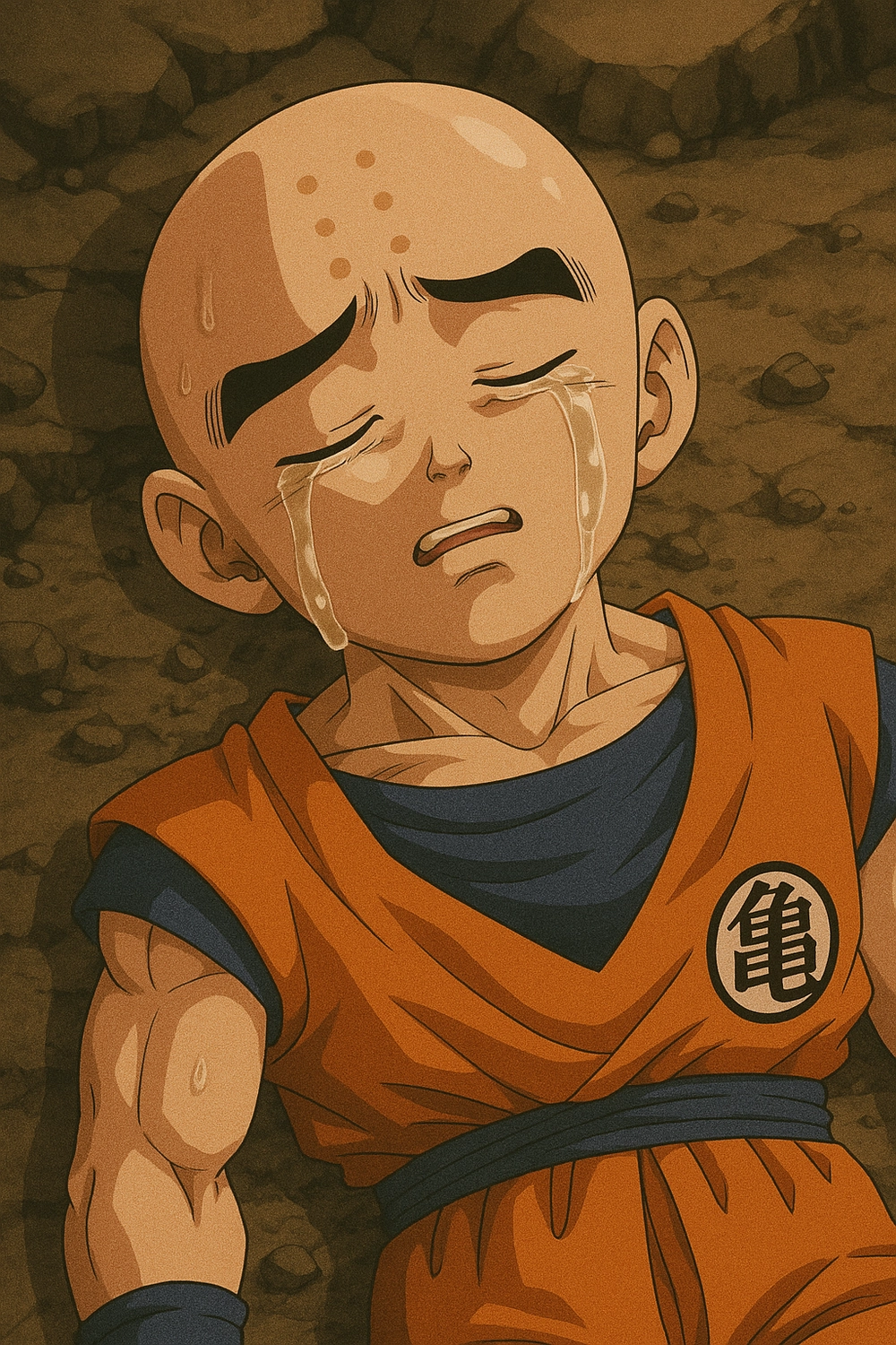 krillin lúc nhỏ dễ thương