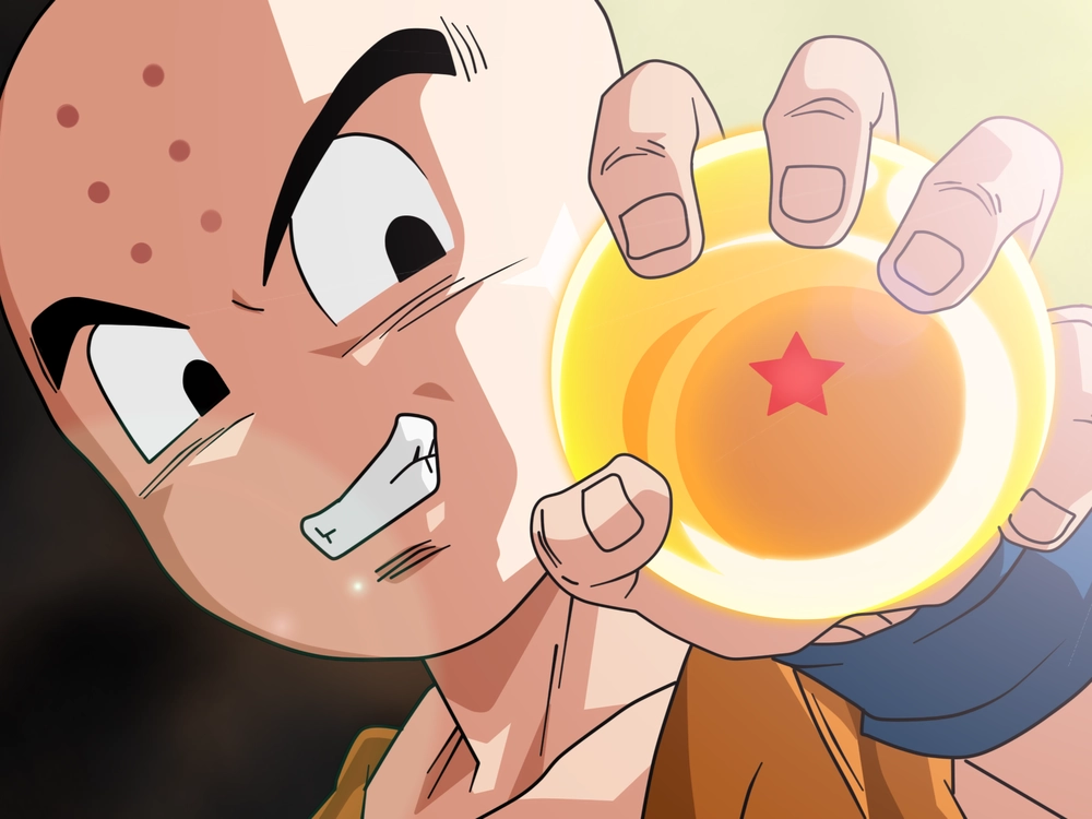 dragon ball z krillin hành động