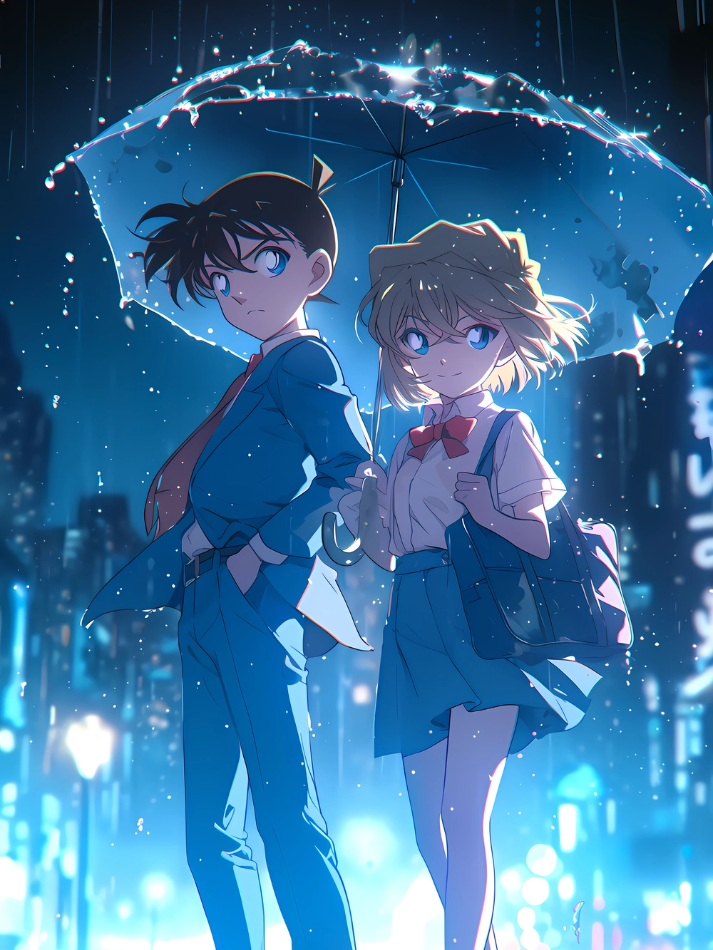 ảnh kudo shinichi ngầu phong cách trinh thám