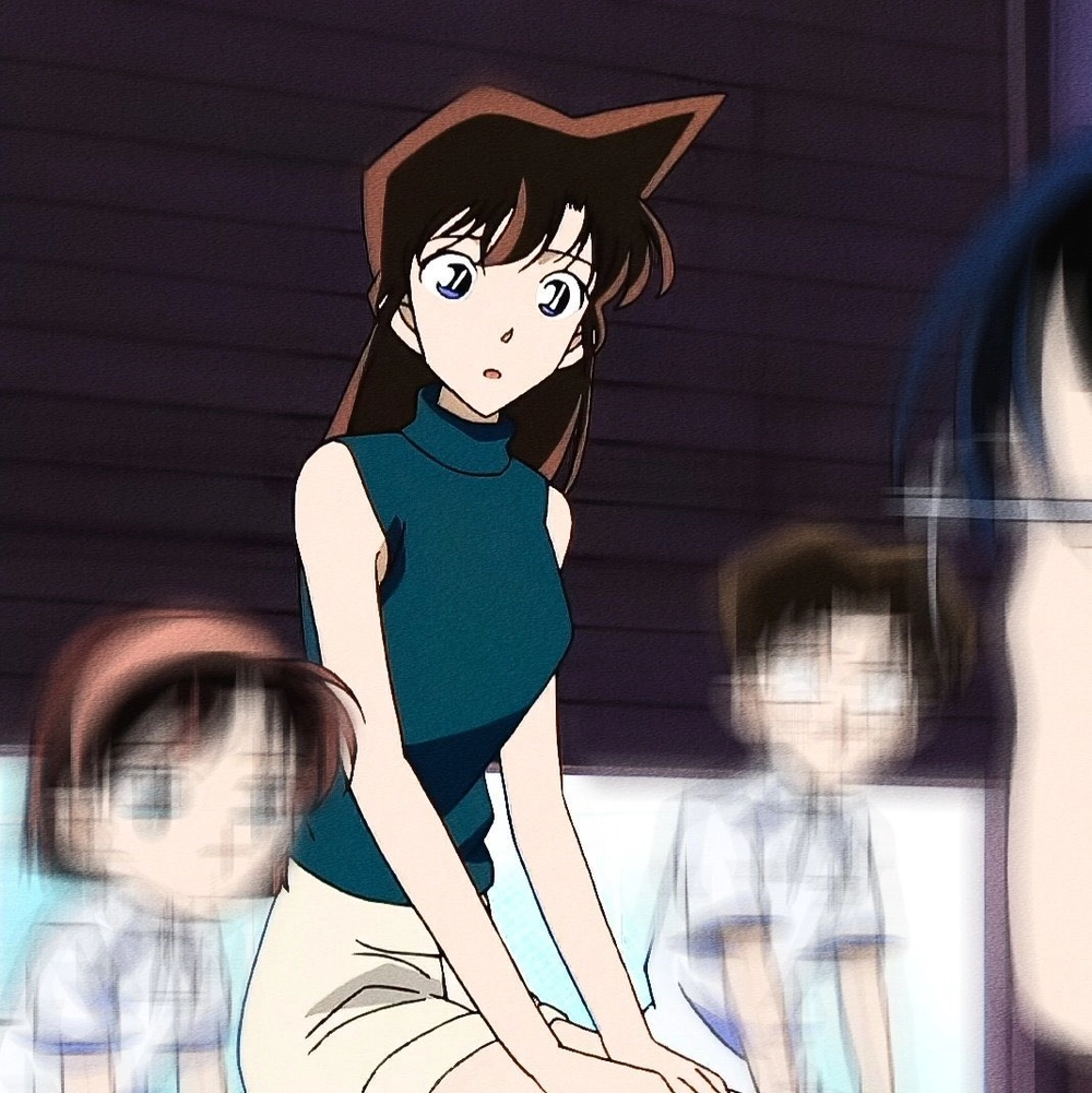 hình ảnh mori ran ngây ngô