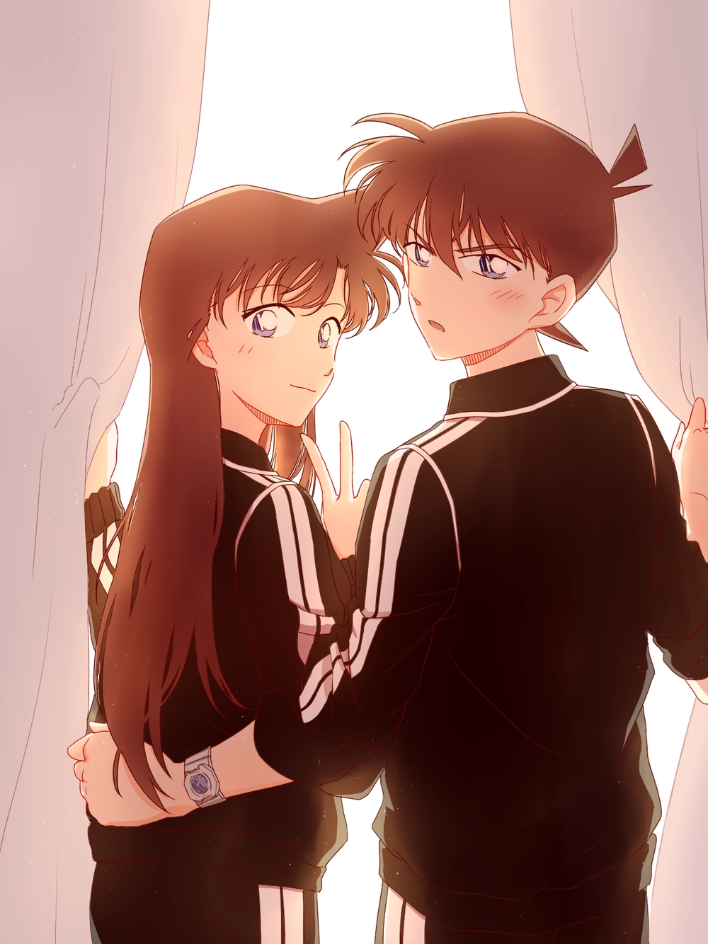 ảnh ran mori và shinichi