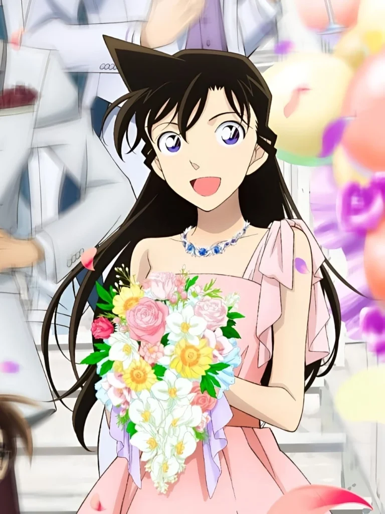 ảnh ran mori cute hoạt hình anime