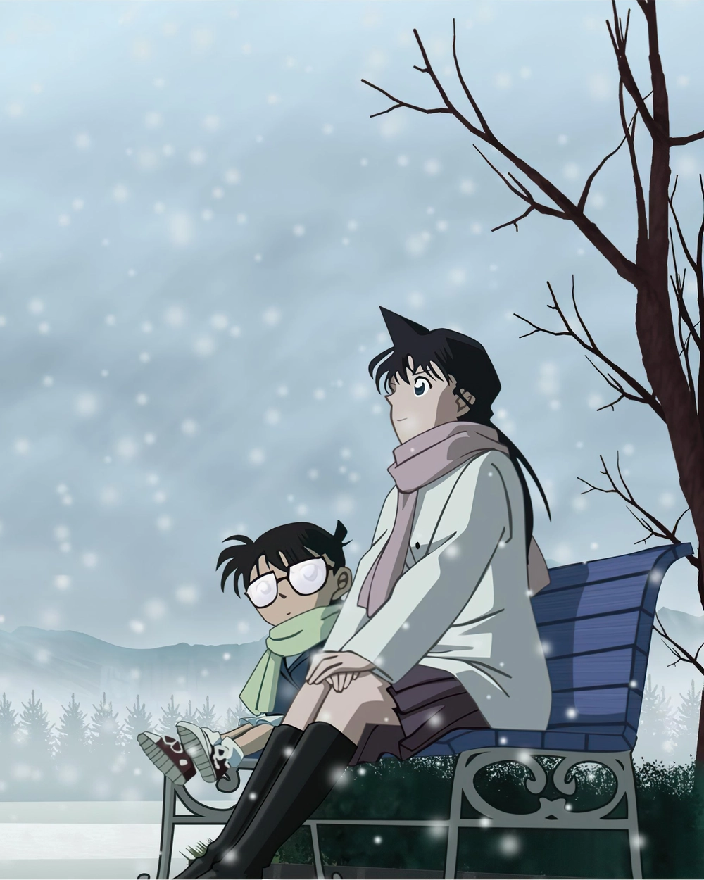 ảnh cặp đôi shinichi và ran dễ thương nhất 