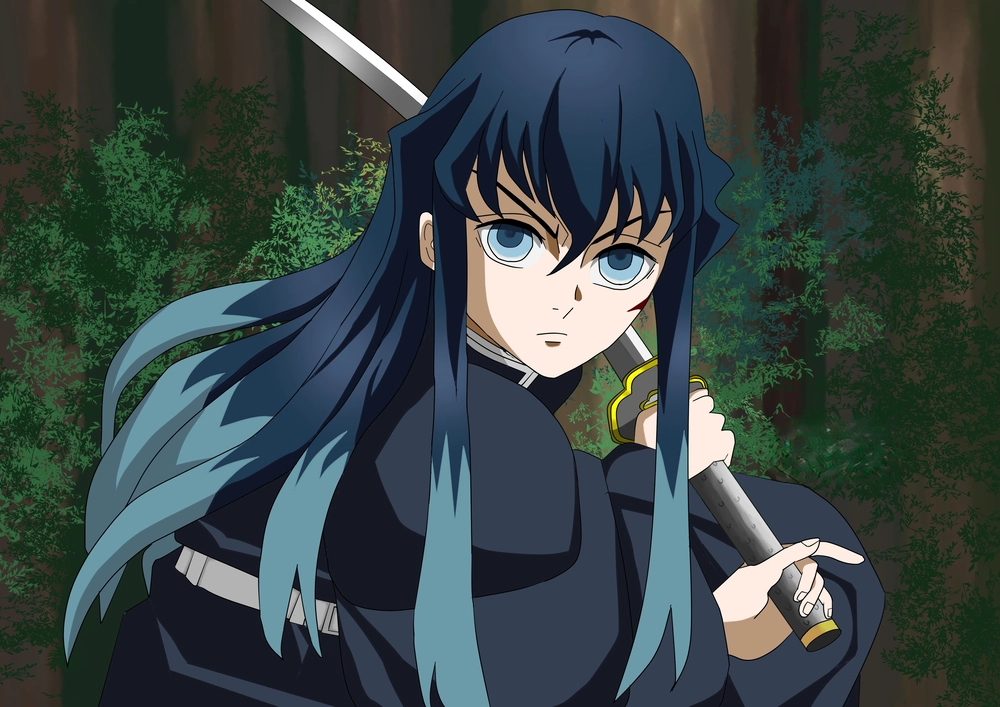 ảnh Muichirou lúc chiến đấu 