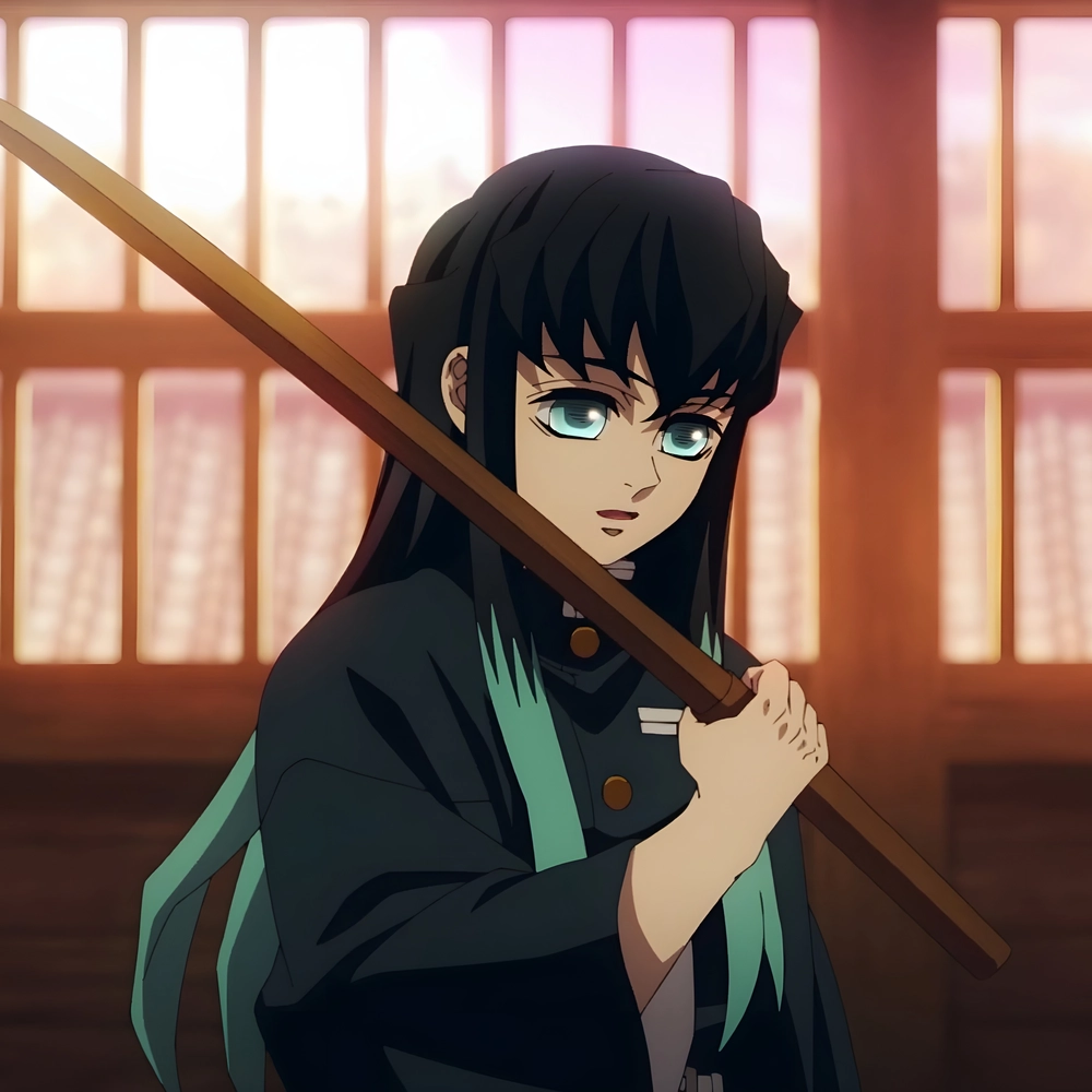 ảnh Muichirou cười dễ thương 