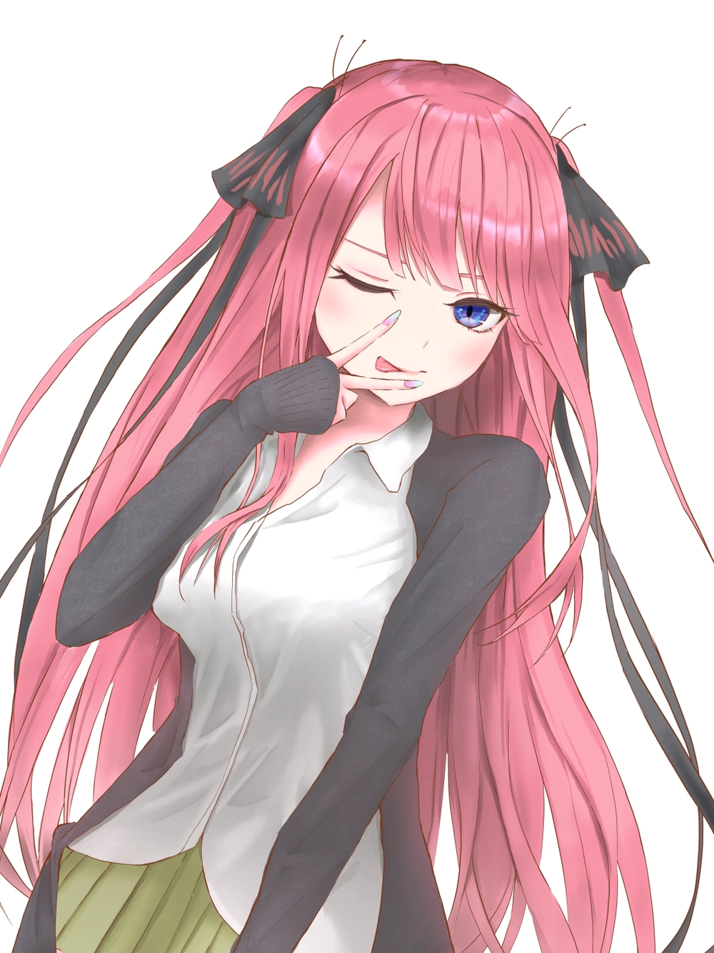 hình nền Nino Nakano cute ngầu 