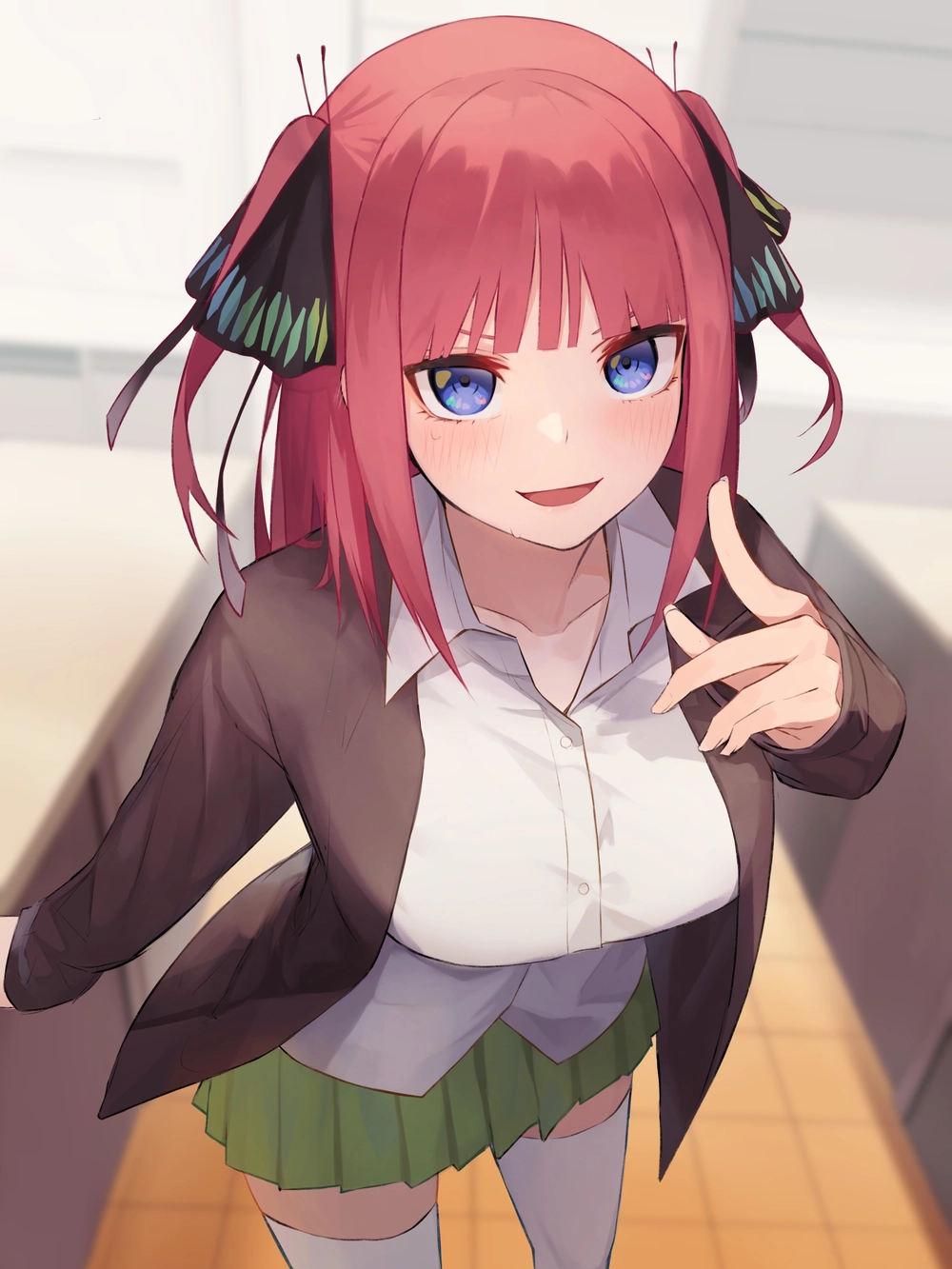 ảnh Nino Nakano style học sinh 