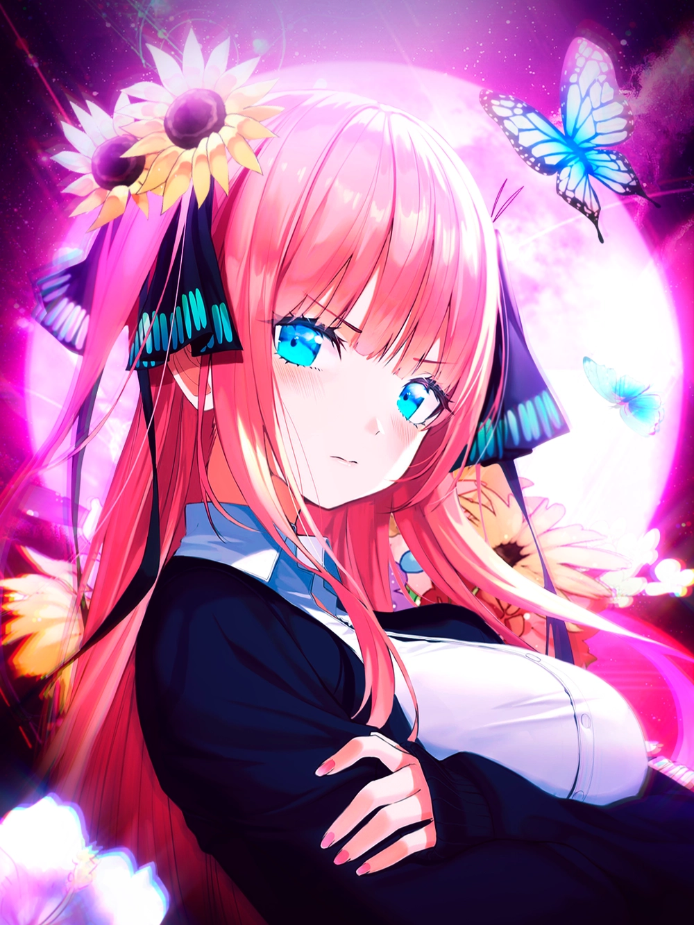 ảnh nino nakano ngầu mà xinh 