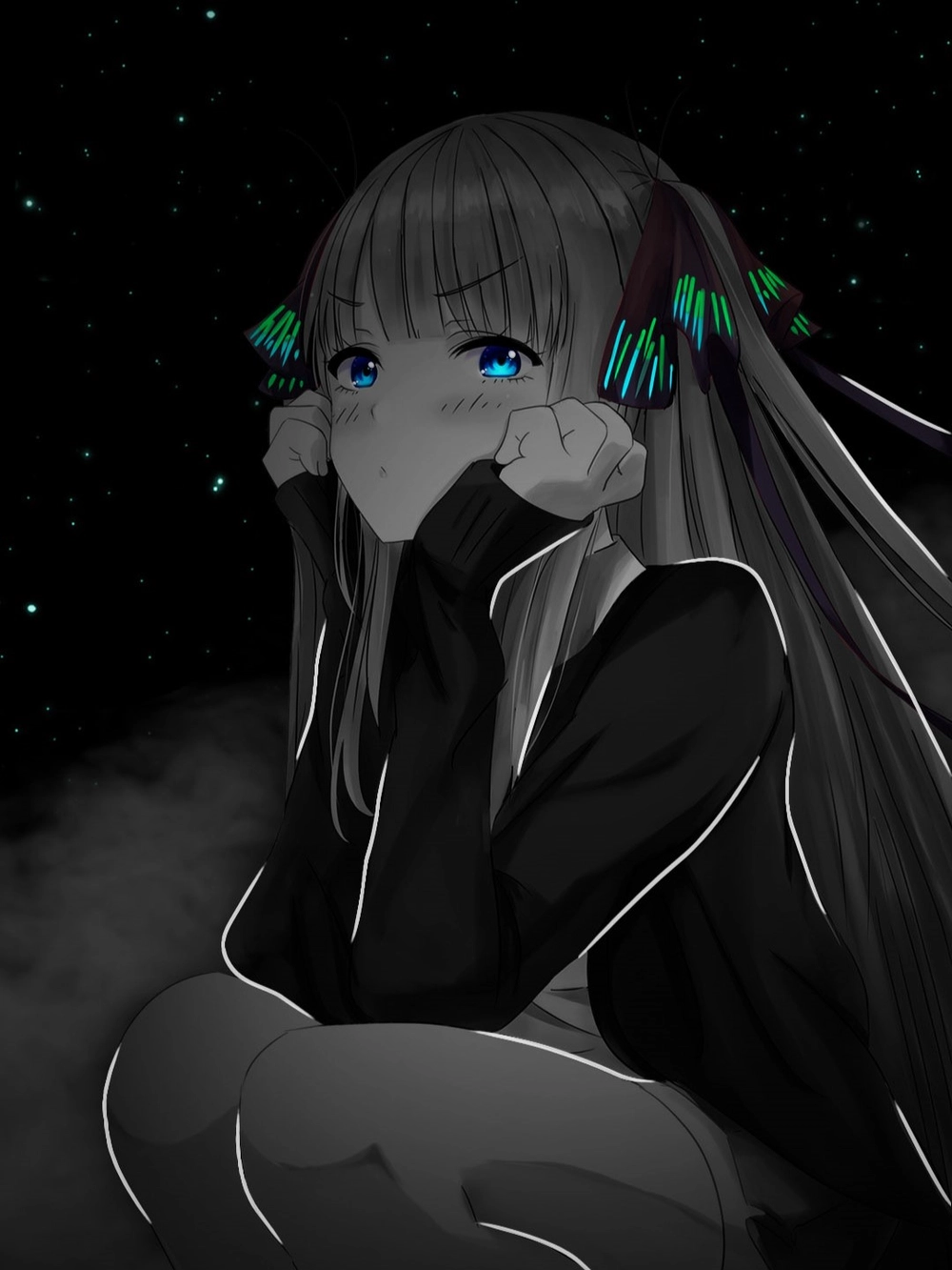 ảnh nino nakano tối