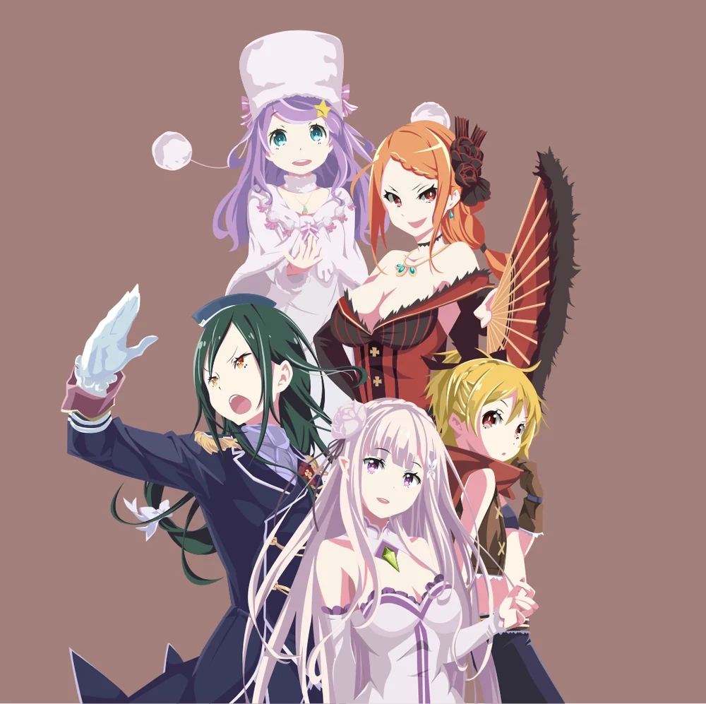 ảnh re zero anime cool 