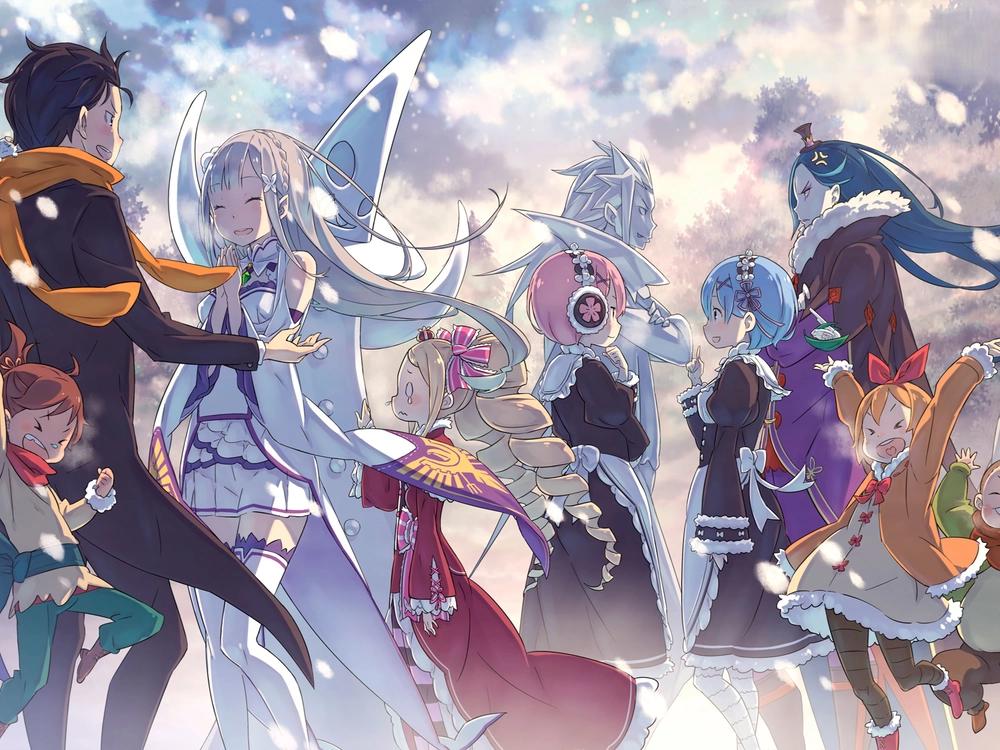 re zero anime siêu đẹp full hd 