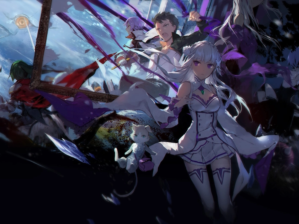 ảnh anime re zero độc đáo mới lạ 